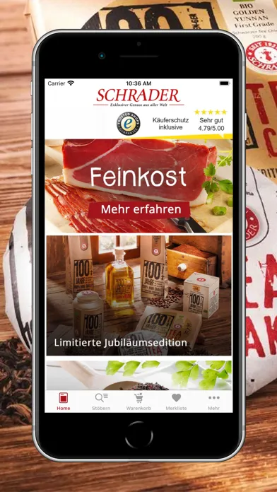 Schrader Genussversand Ekran Görüntüleri