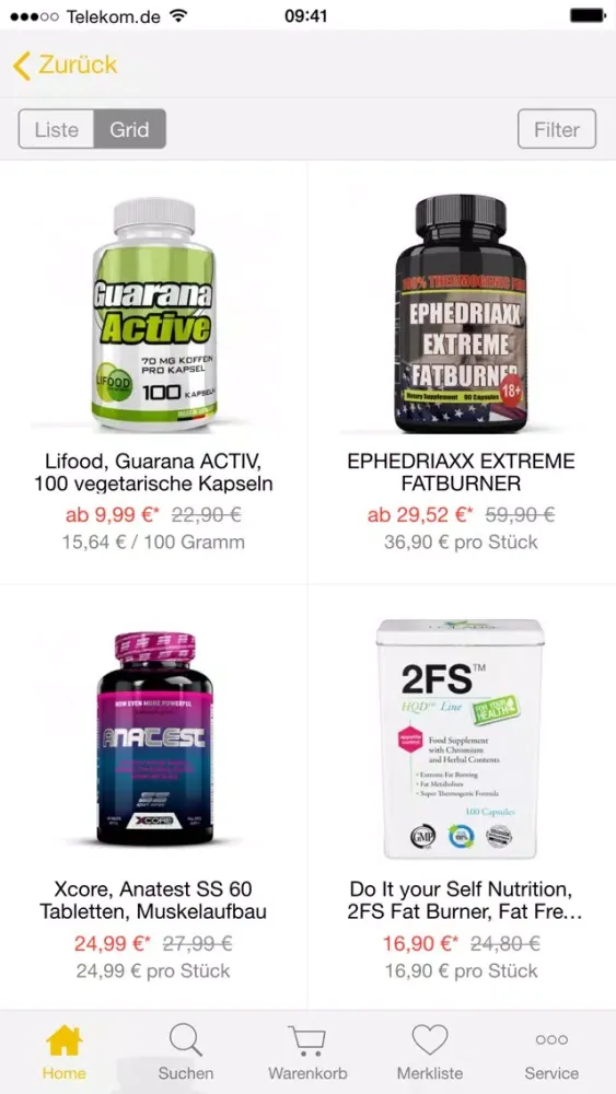 ภาพหน้าจอของ NDG Nutrition Discount