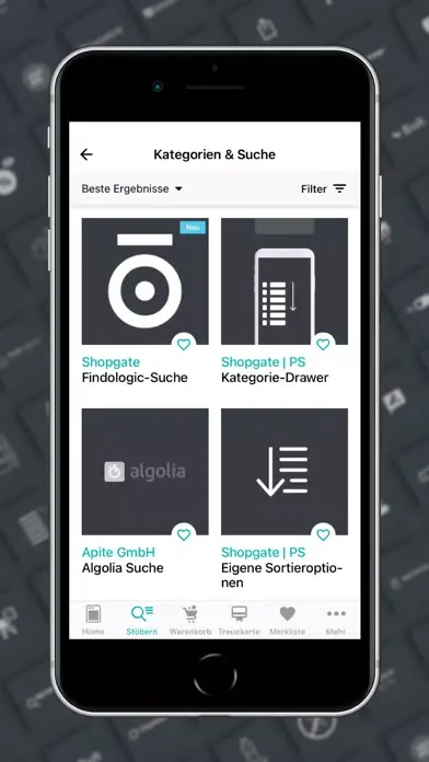 Shopgate Extension Store Ekran Görüntüleri