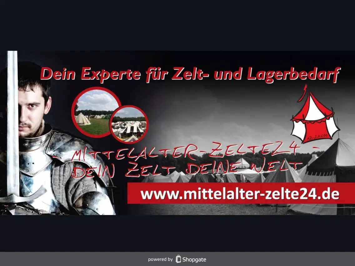 Zrzuty ekranu Mittelalter-Zelte24 iPad 