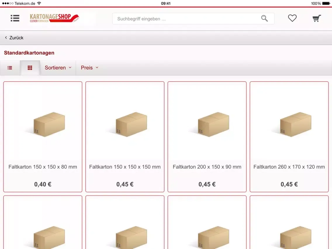 صور Kartonage-shop.de iPad 