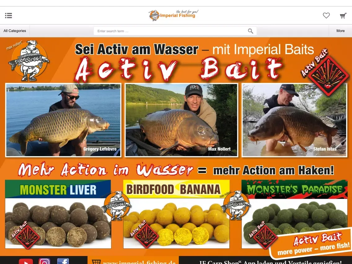 Tangkapan skrin Imperial Fishing - Carp Shop iPad 