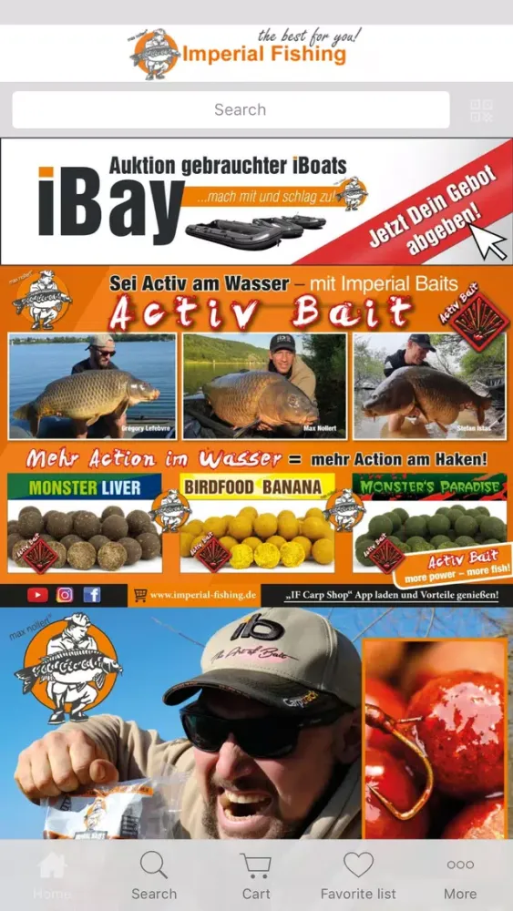 Tangkapan skrin Imperial Fishing - Carp Shop