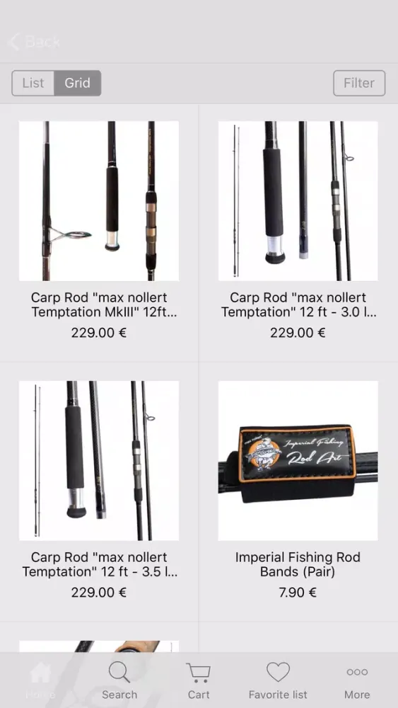 Tangkapan skrin Imperial Fishing - Carp Shop