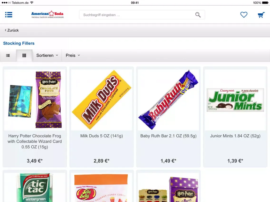 American Soda Deutschland iPad  スクリーンショット