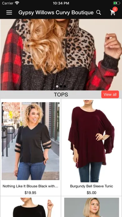 Gypsy Willows Curvy Boutique Screenshots