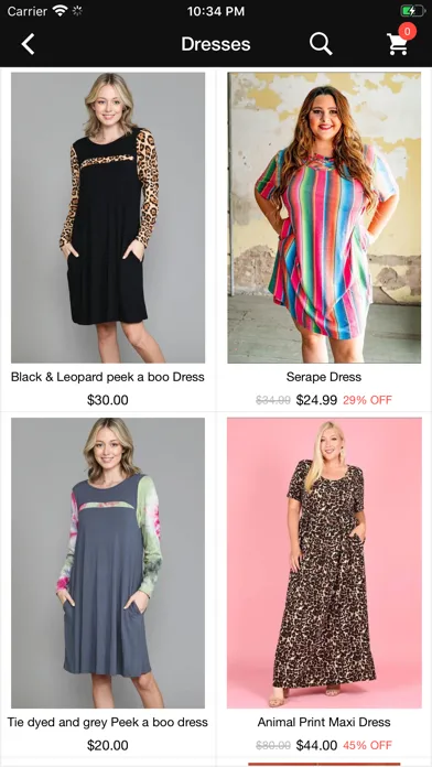 Gypsy Willows Curvy Boutique Screenshots