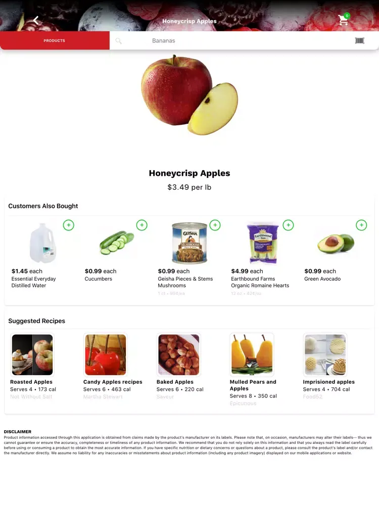 Screenshot di Angeli Foods iPad 