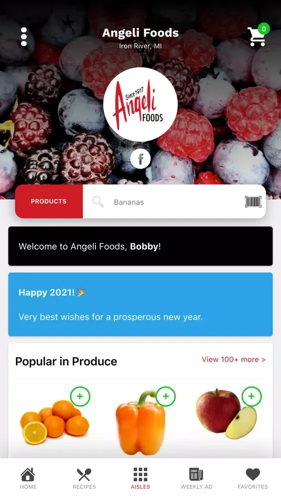 Screenshot di Angeli Foods