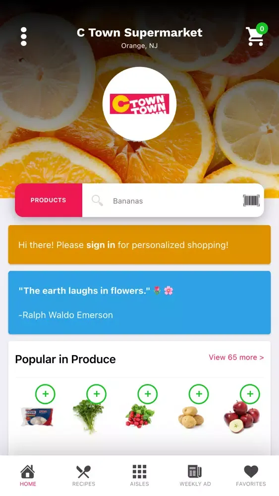 C-Town Supermarket Orange سکرین شاٹس