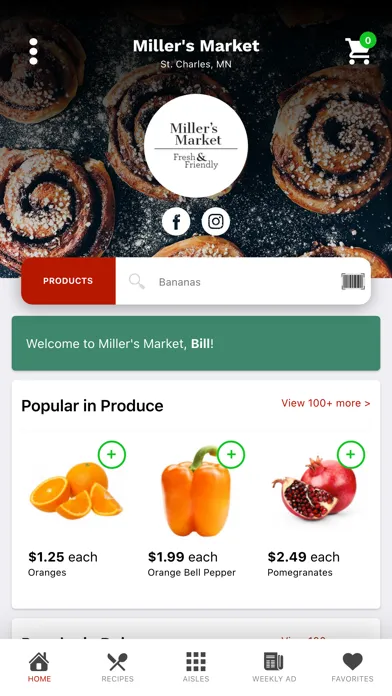 Capturas de pantalla de Miller's Market