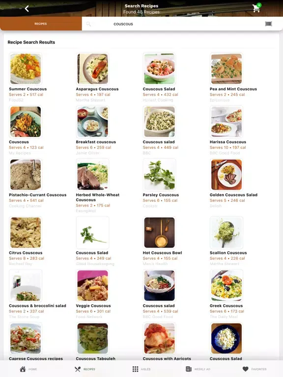 Tangkapan layar Shop Shady Maple Farm Market iPad 