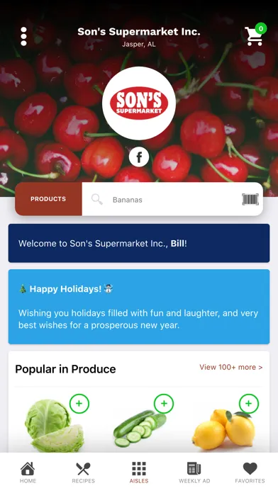 Capturas de pantalla de Son's Supermarket