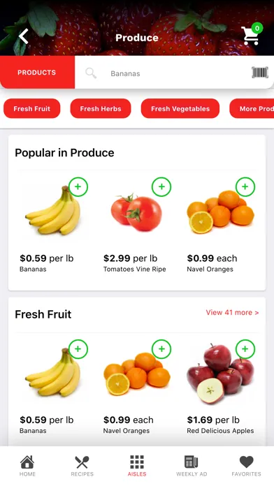 Capturas de tela do Spencer Food Mart