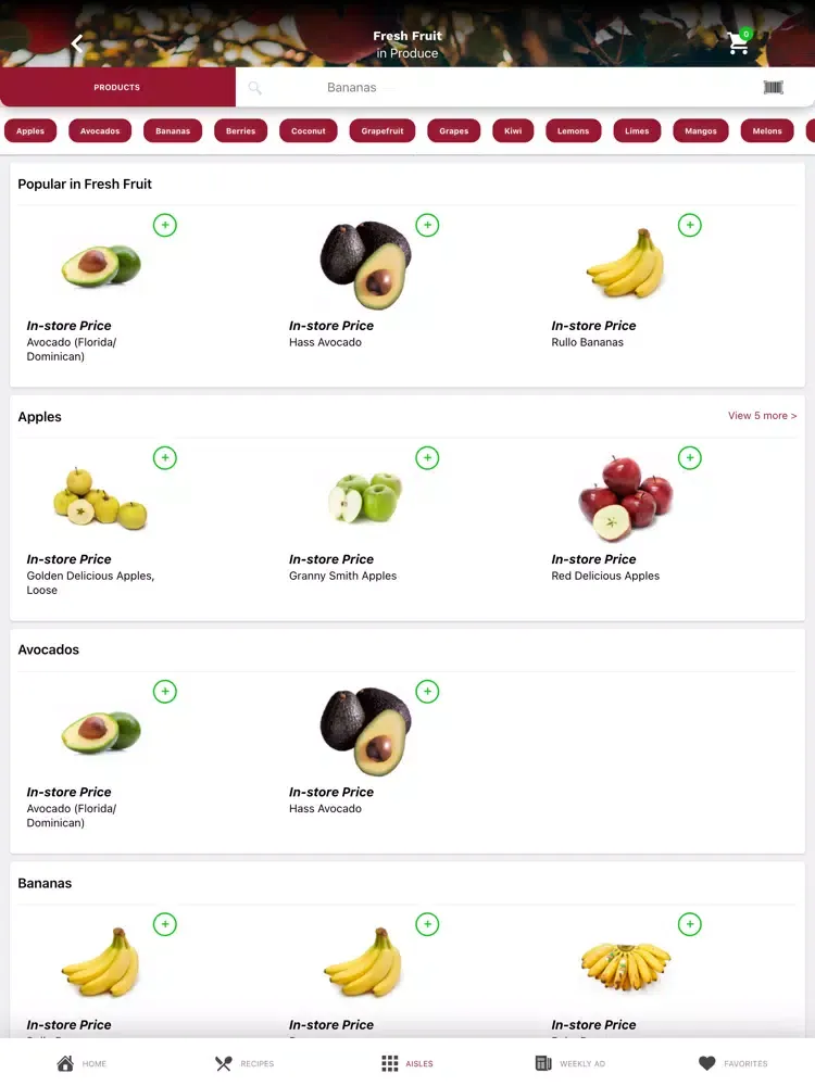 Universal Food Market Rahway iPad  Screenshots