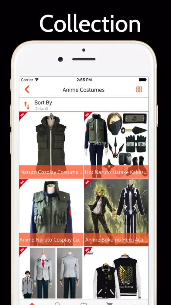 ANIME COSPLAY STORE应用截图