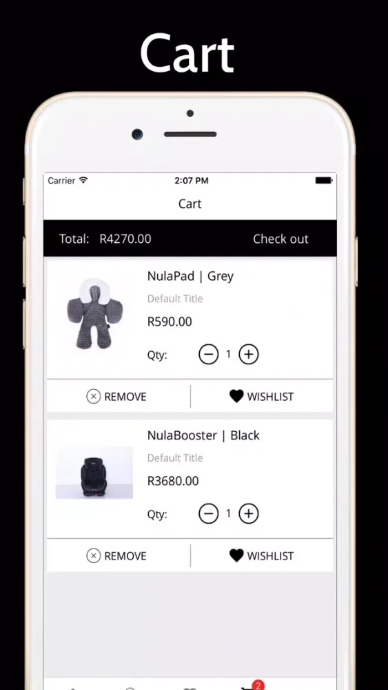 ภาพหน้าจอของ NulaBaby