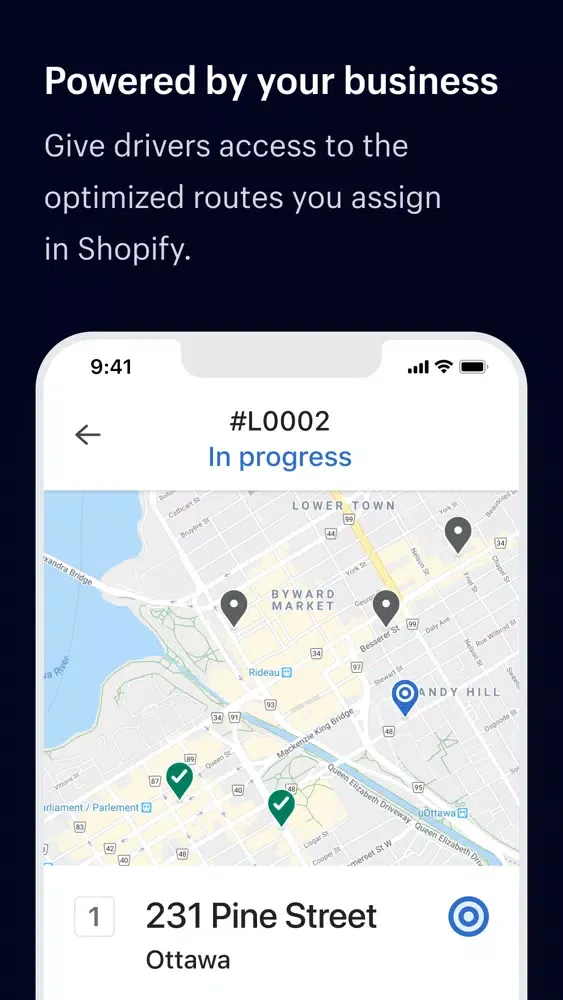 تصاویر Shopify Local Delivery