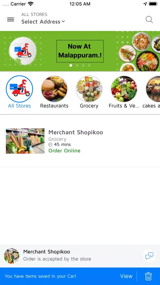 Capturas de pantalla de Shopikoo Local Delivery