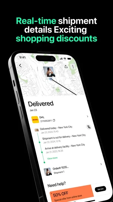 Tracker - My Package Tracking Ekran Görüntüleri