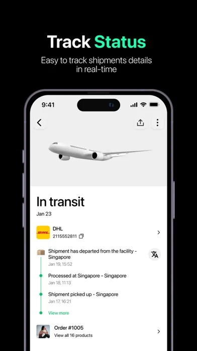 Tracker - My Package Tracking Ekran Görüntüleri