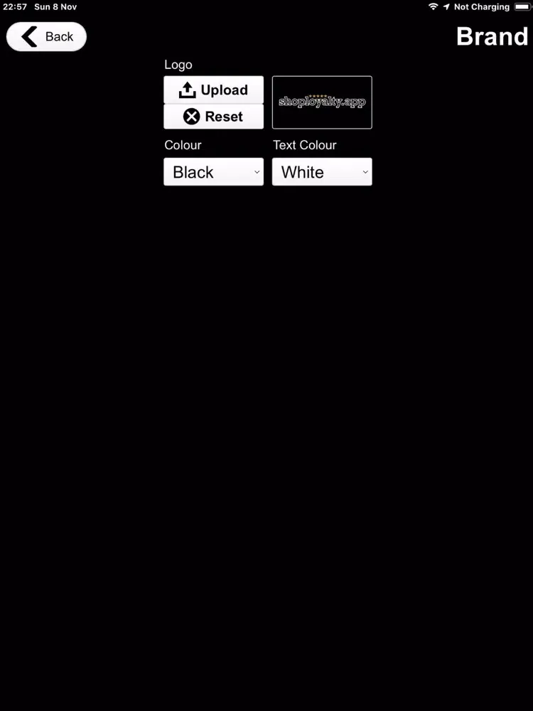 shoployalty.app iPad  スクリーンショット