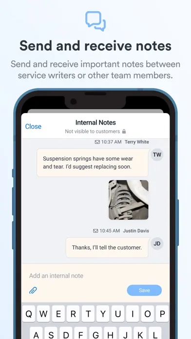 Shopmonkey for Techs سکرین شاٹس