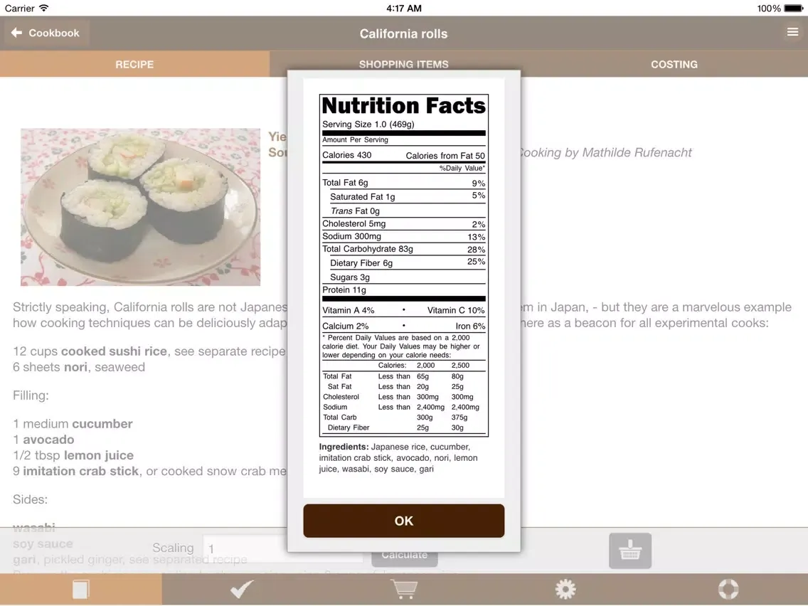 Zrzuty ekranu Shop'NCook Mobile Kitchen iPad 