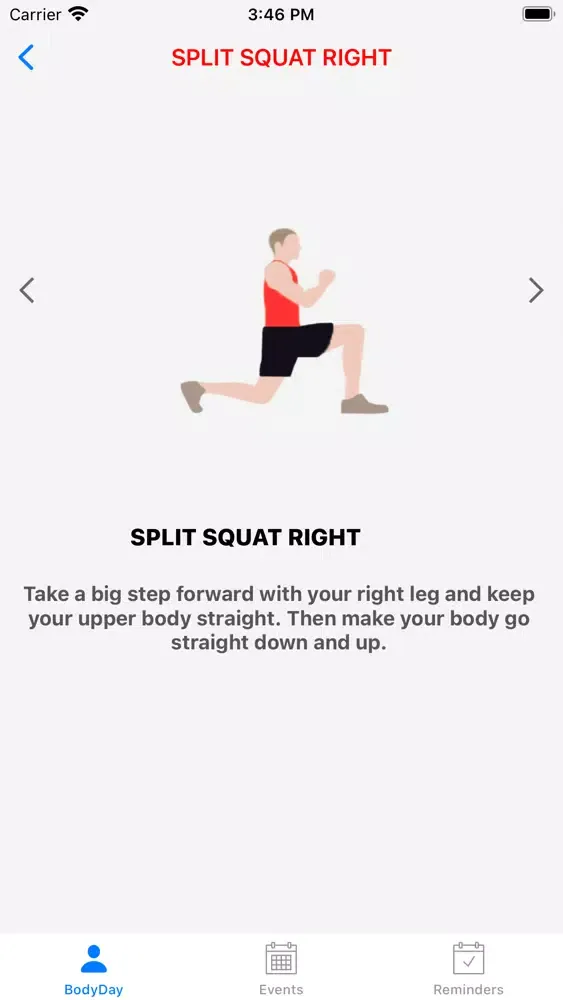 Capturas de pantalla de BodyDay