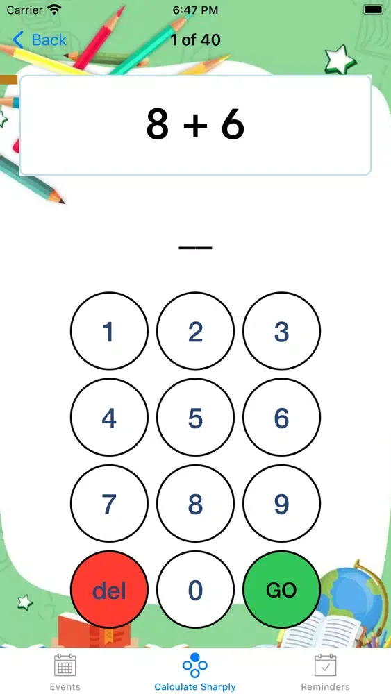 Calculate Sharply スクリーンショット