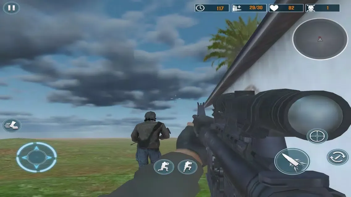 Capturas de tela do Shooting Enemy Terrible X