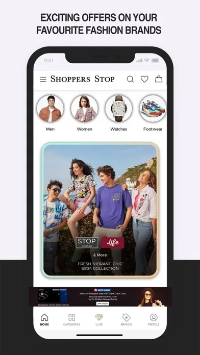 Ảnh chụp màn hình của Shoppers Stop Fashion Shopping