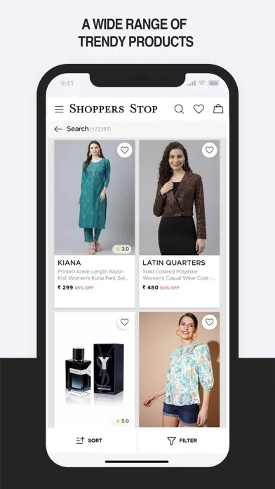 Ảnh chụp màn hình của Shoppers Stop Fashion Shopping