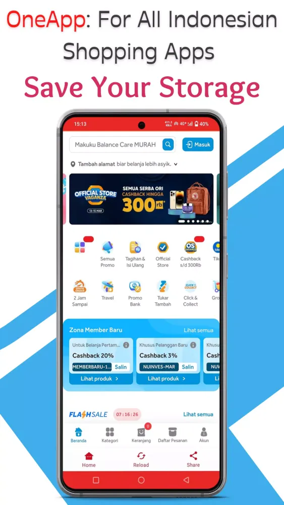 Online Indonesia Shopping Apps应用截图