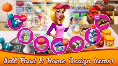 Capturas de tela do Supermarket Fever - Girls Game