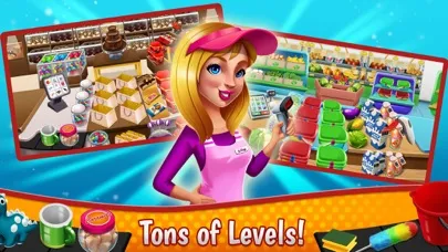 Capturas de tela do Supermarket Fever - Girls Game