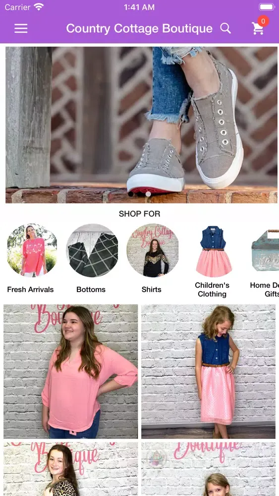 Capturas de tela do Country Cottage Boutique