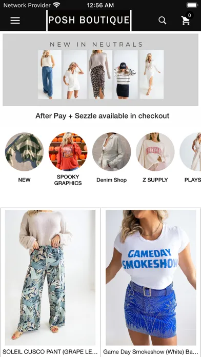 Скриншоты Shop Posh Boutique