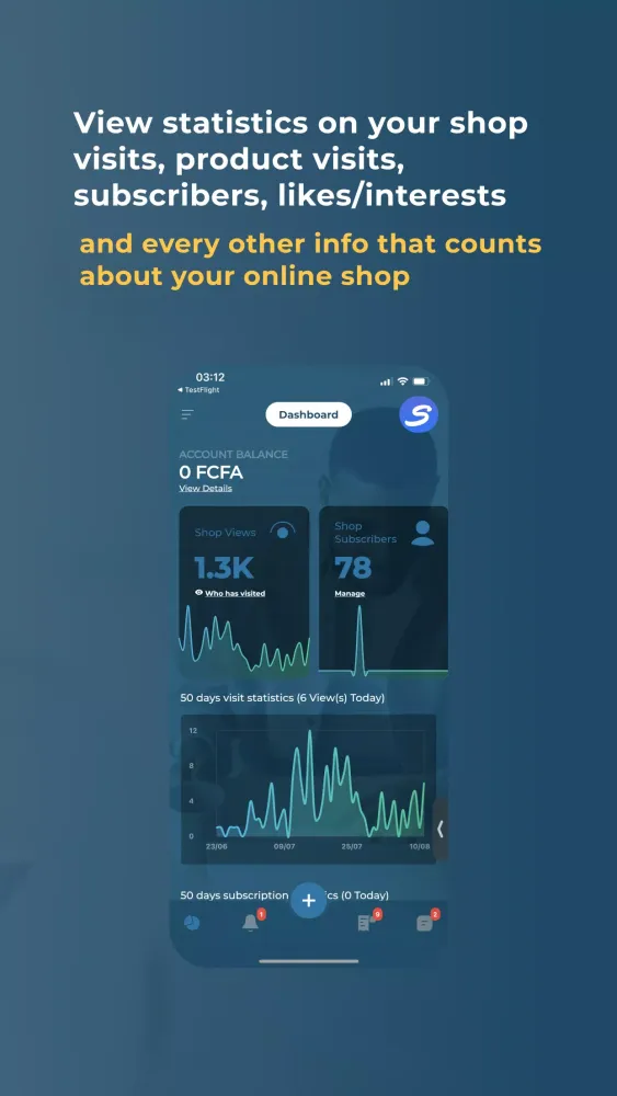 Screenshot di Shoppy MarketSpace Vendor