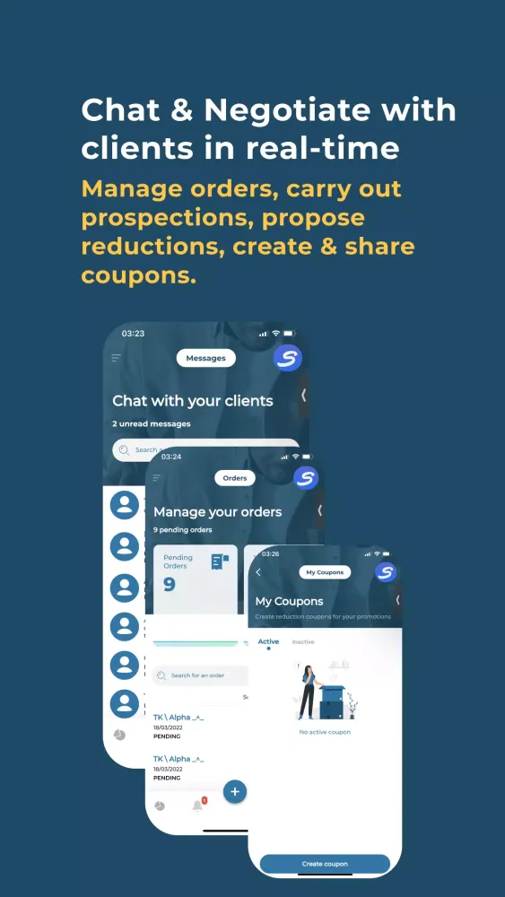 Screenshot di Shoppy MarketSpace Vendor
