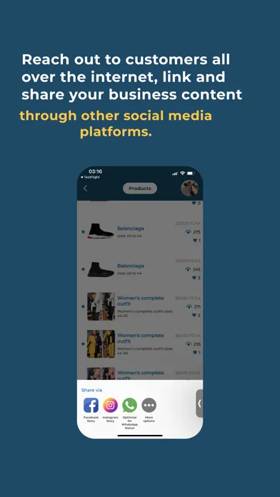 Shoppy MarketSpace Vendor سکرین شاٹس