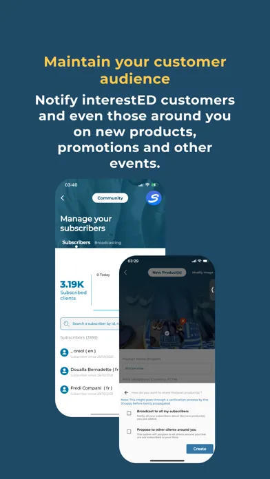 Shoppy MarketSpace Vendor سکرین شاٹس