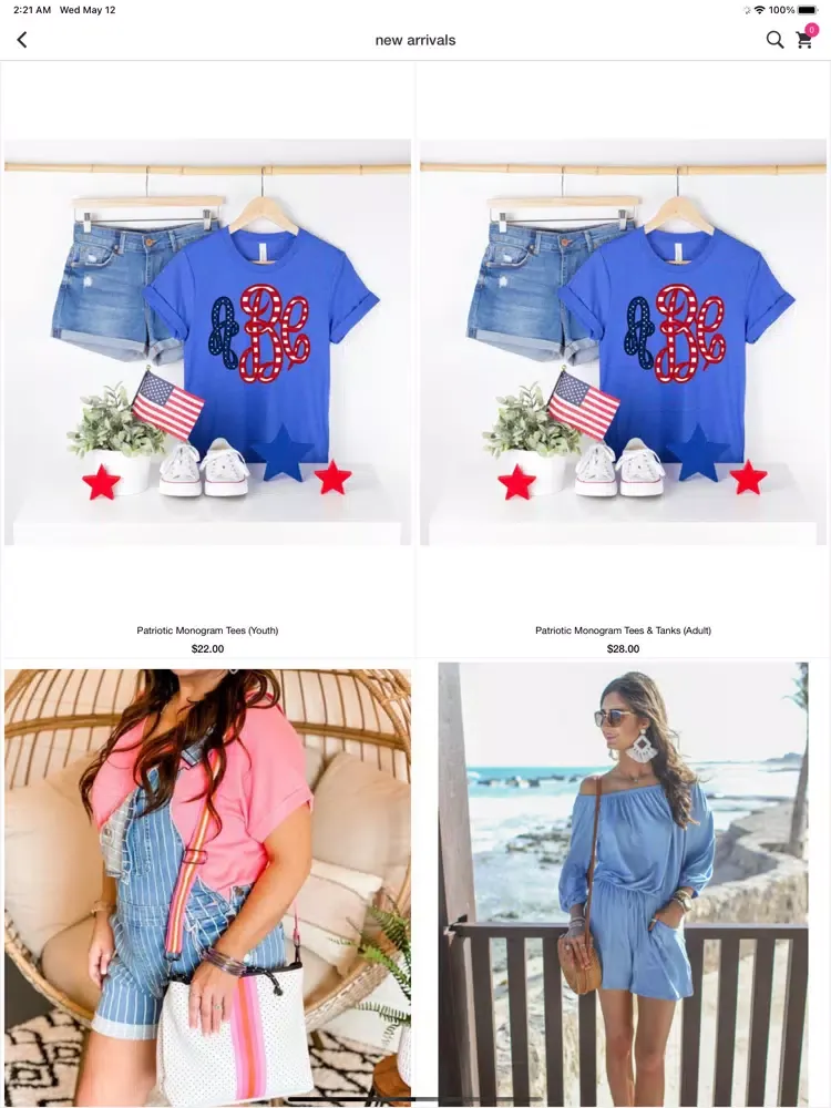 Queen Bee Boutique AL iPad 应用截图