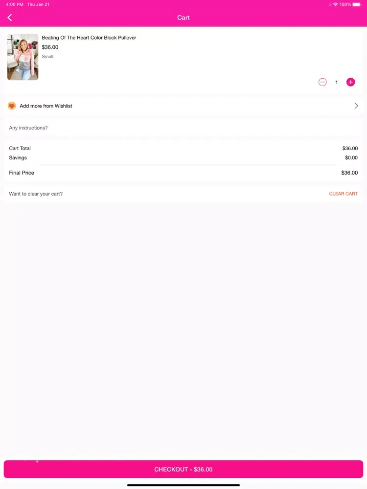 Sparkle and Sass Boutique iPad  Screenshots