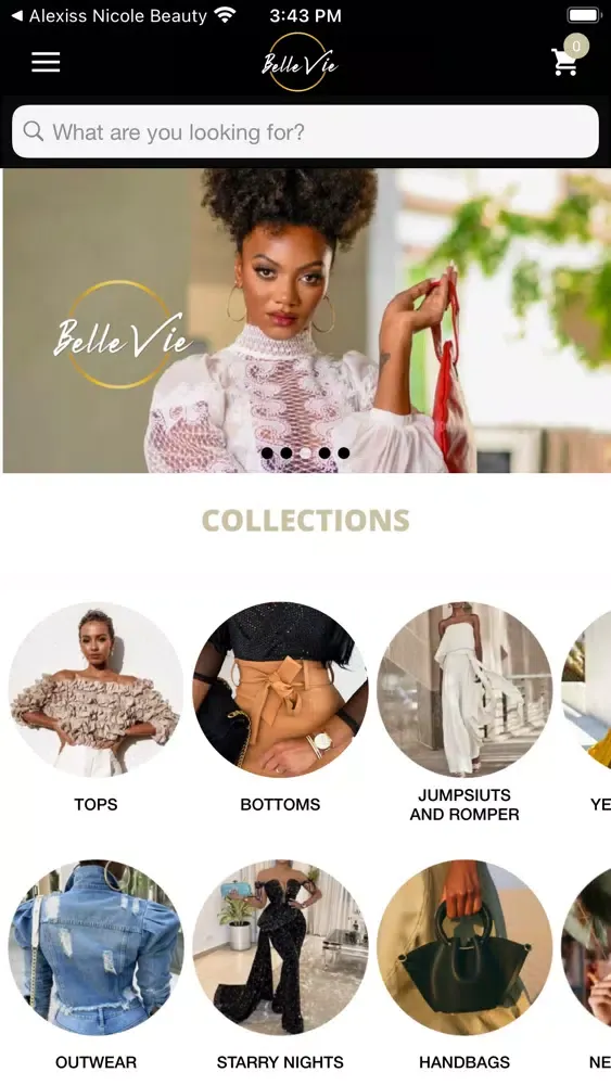 Zrzuty ekranu Belle Vie Shops