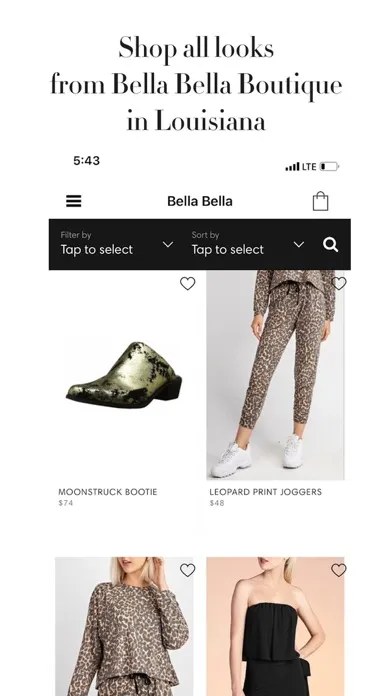 Bella Bella Boutique Screenshots
