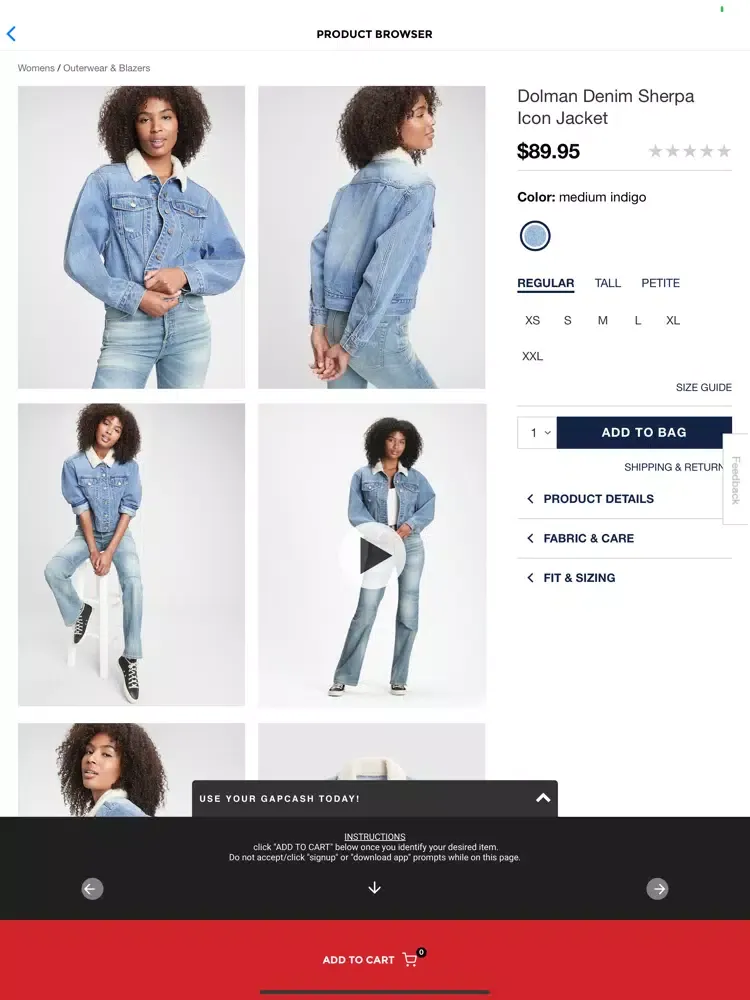 Zrzuty ekranu SHOP TOP STORES (STS) iPad 