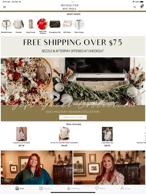 تصاویر Trendsetter Boutique iPad 