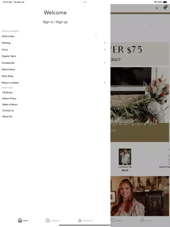 تصاویر Trendsetter Boutique iPad 