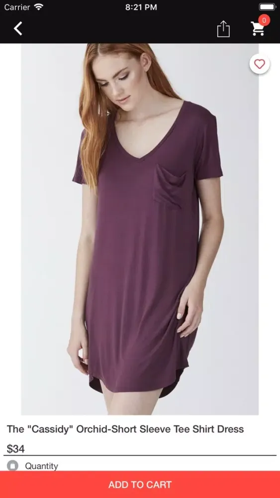 Ảnh chụp màn hình của Shop Tres Chic